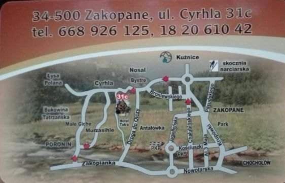 Pokoje Goscinne Anna Bobak Zakopane Exterior foto